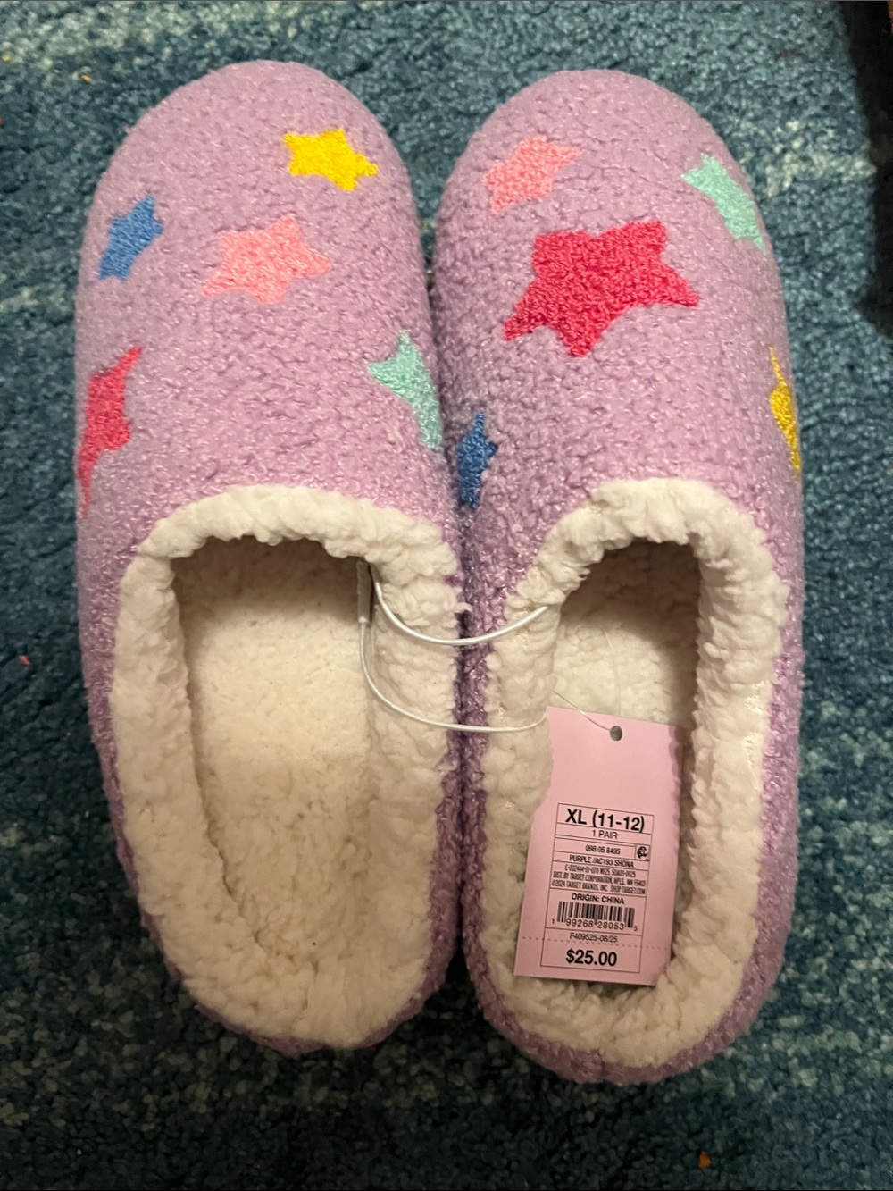 wild fable Women’s Star Slippers- Size 11/12 *NWT*